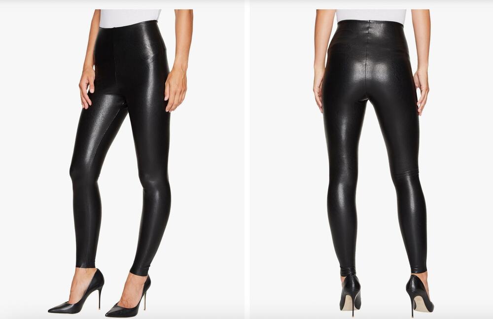 Commando Control Faux Leather Pants Skinny Leggings Shapewear Small